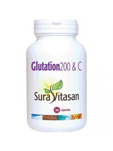 GLUTATION 200 & C 30 CAPSULAS - SURAVITASAN - 628747112420 no_image