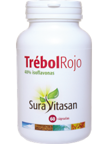 TREBOL ROJO 40% ISOFLAVONAS 60 CAPSULAS - SURAVITASAN - 628747113519 no_image