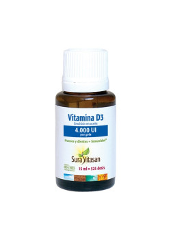 VITAMINA D3 4000UI POR GOTA 15ML - SURAVITASAN - 628747231022