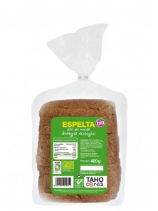 PAN DE MOLDE DE ESPELTA 400GR BIO - TAHO CEREAL - 8422584009811