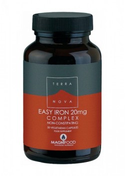 HIERRO BISGLICINATO 20MG COMPLEX 50 CAPSULAS - TERRANOVA - 5060203791094