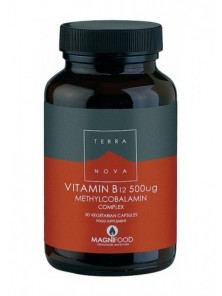 METILCOBALAMINA VITAMINA B12 500µG 50 CAPSULAS - TERRANOVA - 5060203790349