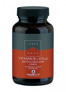 METILCOBALAMINA VITAMINA B12 500µG 50 CAPSULAS - TERRANOVA - 5060203790349