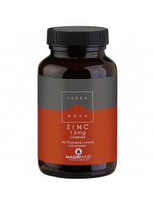 ZINC 15MG COMPLEX 50 VCAP - TERRANOVA - 5060203791155 no_image