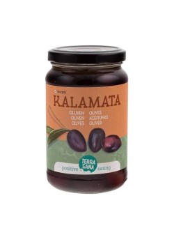 ACEITUNA KALAMATA 345GR BIO - TERRASANA - 8713576000672