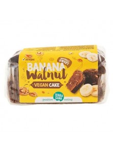 BIZCOCHO VEGANO PLATANO Y NUECES 350GR BIO - TERRASANA - 8713576001488 no_image