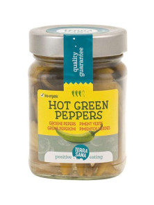 PIMIENTO VERDE PICANTE 230GR BIO - TERRASANA - 8713576001242