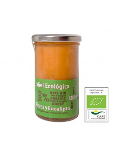 MIEL CRUDA ECOLÓGICA FLORES Y EUCALIPTO 375GR BIO - VERDEMIEL ANDALUSIAN ORGANIC HONEY - 8437016762158