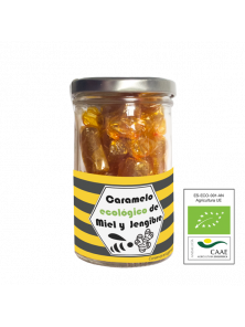 TARRO DE CARAMELOS ECOLOGICOS 120GR BIO - VERDEMIEL ANDALUSIAN ORGANIC HONEY - 8437016762066
