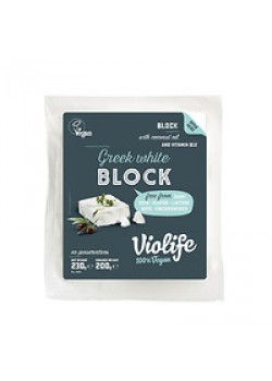 BLOQUE VEGANO ESTILO GRIEGO 230GR - VIOLIFE - 5202390020407