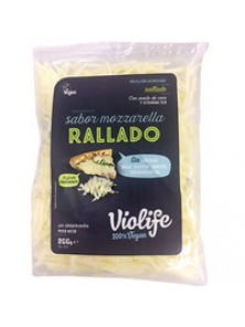 RALLADO VEGANO SABOR MOZZARELLA 200GR - VIOLIFE - 5202390019319