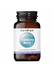 ARANDANO (CRANBERRY) EXTRACTO ESTANDARIZADO (30) VEG CAPS - VIRIDIAN - 5060003598053