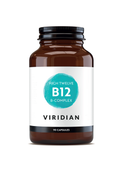 HIGH TWELVE VITAMIN B12 CON B-COMPLEX 90 VEG. CAPSULAS - VIRIDIAN - 5060003592570