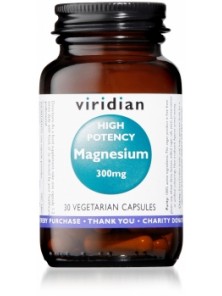 MAGNESIO ALTA POTENCIA 300MG 30 CAPSULAS - VIRIDIAN - 5060003593034 no_image