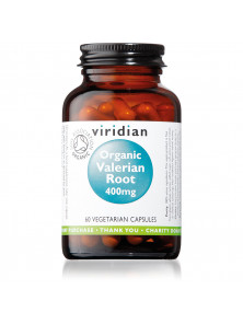 RAIZ DE VALERIANA ORGANICA 400MG - VIRIDIAN - 5060003599715