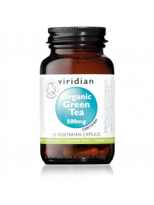 TE VERDE ORGANICO 500MG 30 CAPSULAS - VIRIDIAN - 5060003599531 no_image