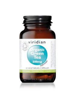 TE VERDE ORGANICO 500MG 30 CAPSULAS - VIRIDIAN - 5060003599531
