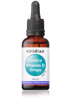VIRIDIKID VITAMINA D3 400IU 30ML - VIRIDIAN - 5060003592877