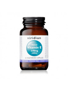 VITAMINA E 330MG 400IU 30 CAPSULAS - VIRIDIAN - 5060003592952