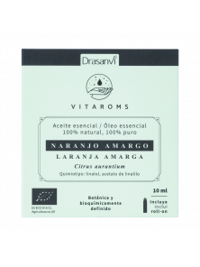ACEITE ESENCIAL NARANJA AMARGO 10ML BIO - VITAROMS BY DRASANVI - 8436578549511 no_image