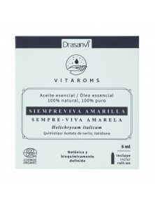 ACEITE ESENCIAL SIEMPREVIVA AMARILLA 5ML - VITAROMS BY DRASANVI - 8436578549634 no_image