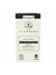 ACEITE VEGETAL ALMENDRA DULCES 50ML BIO - VITAROMS BY DRASANVI - 8436601100443 no_image