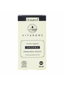 ACEITE VEGETAL JOJOBA 50ML BIO - VITAROMS BY DRASANVI - 8436601100481 no_image