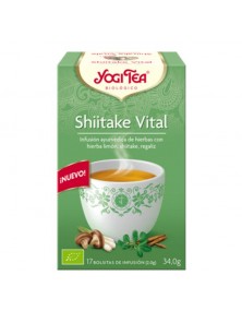 INFUSION SHIITAKE VITAL 17 BOLSITAS - YOGI TEA - 4012824404830
