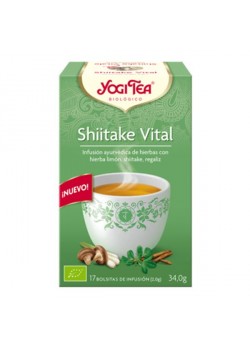 INFUSION SHIITAKE VITAL 17 BOLSITAS - YOGI TEA - 4012824404830
