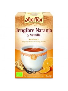YOGI TEA 'JENGIBRE NARANJA Y VAINILLA' 17 BOLSITAS BIO - YOGI TEA - 4012824401761 no_image