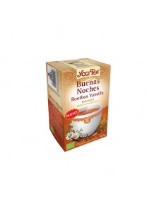 YOGI TEA BUENAS NOCHES ROOIBOS VAINILLA 17 BOLSITAS BIO - YOGI TEA - 4012824402256 no_image