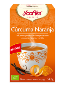 YOGI TEA CURCUMA NARANJA 16 BOLSITAS - YOGI TEA - 4012824404519 no_image