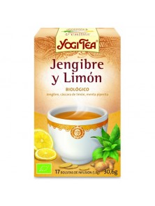 YOGI TEA JENGIBRE-LIMON 17 BOLSITAS BIO - YOGI TEA - 4012824401334 no_image