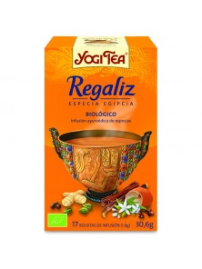 YOGI TEA 'REGALIZ' 17 BOLSITAS BIO - YOGI TEA - 4012824400191 no_image