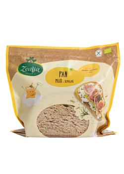 PAN DE MIJO Y SEMILLAS 330GR BIO - ZEALIA - 8437011986566